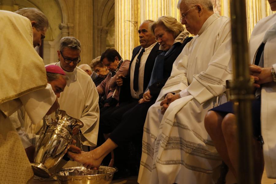 Misa “in Coena Domini”, en la Cena del Señor, en la Catedral de Málaga