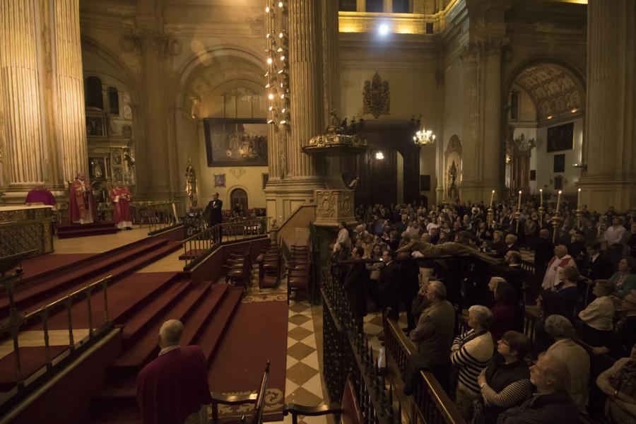Via Crucis en la Catedral de Málaga