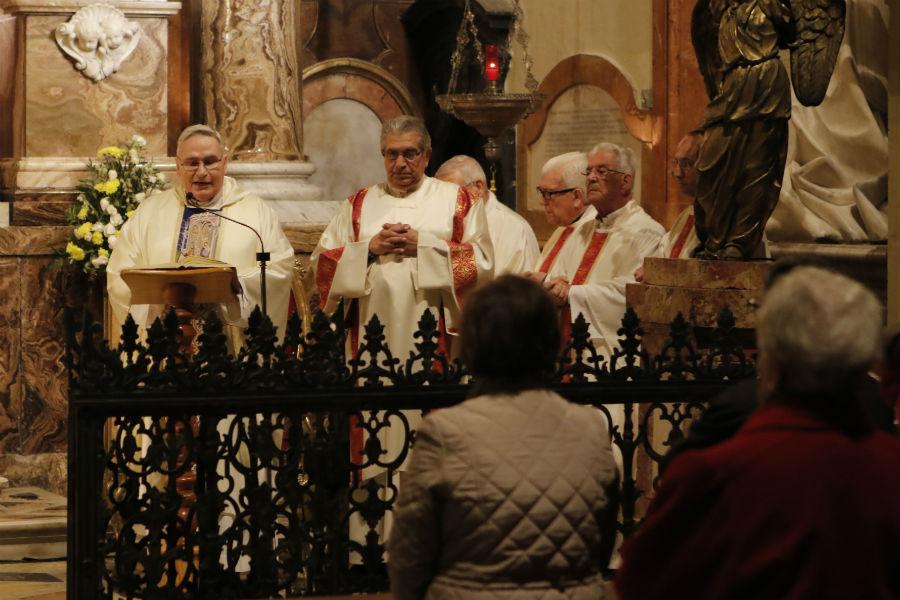 Celebración de la Encarnación de la Catedral de Málaga