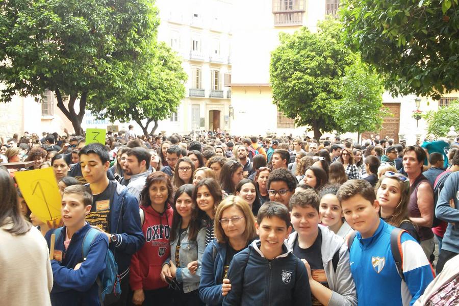 Jóvenes de Álora participantes en el EDJ 2016