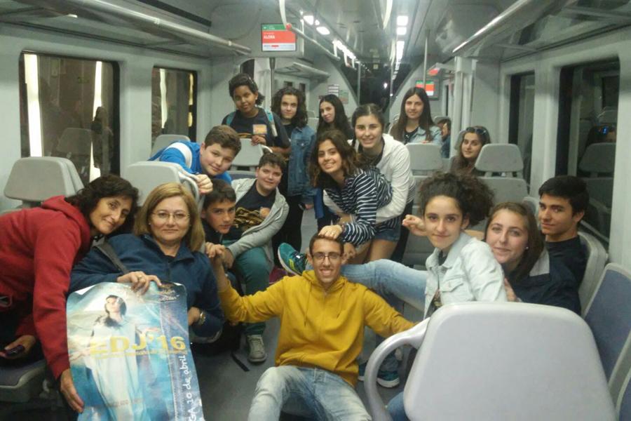 Jóvenes de Álora participantes en el EDJ 2016