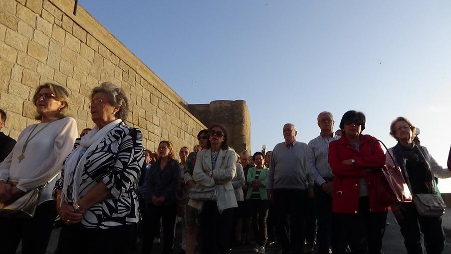 Traslado de la patrona de Melilla al Sagrado Corazón