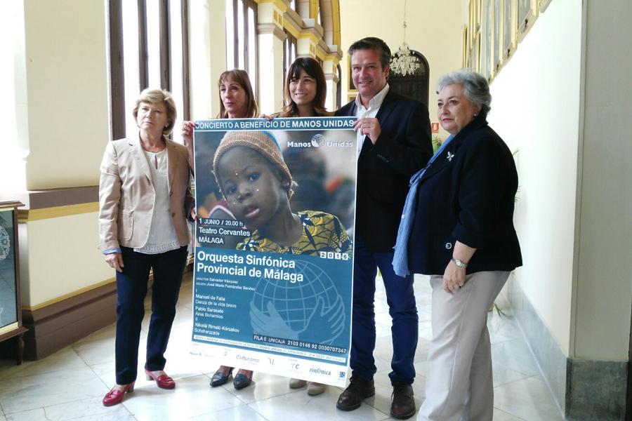 Presentación del concierto en el Ayuntamiento