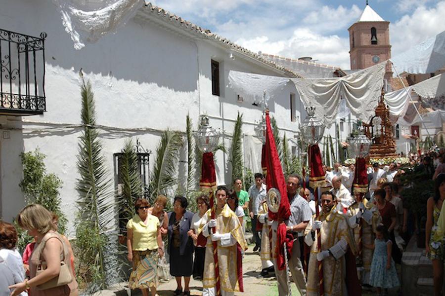 Casabermeja celebra la fiesta del Corpus Christi