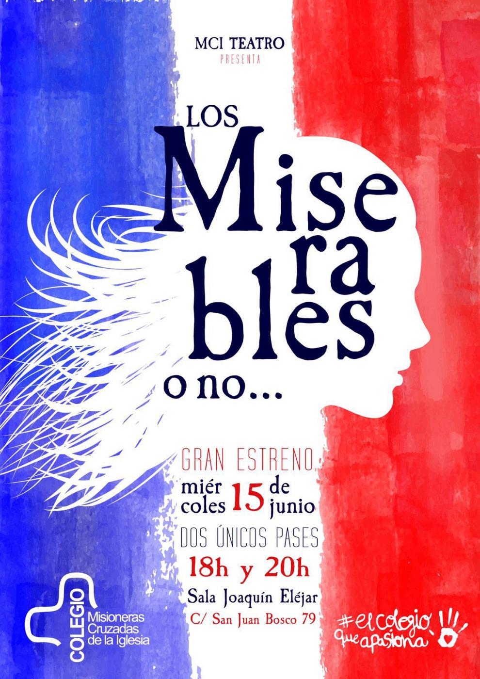 "Los miserables", a beneficio de Calor y Café