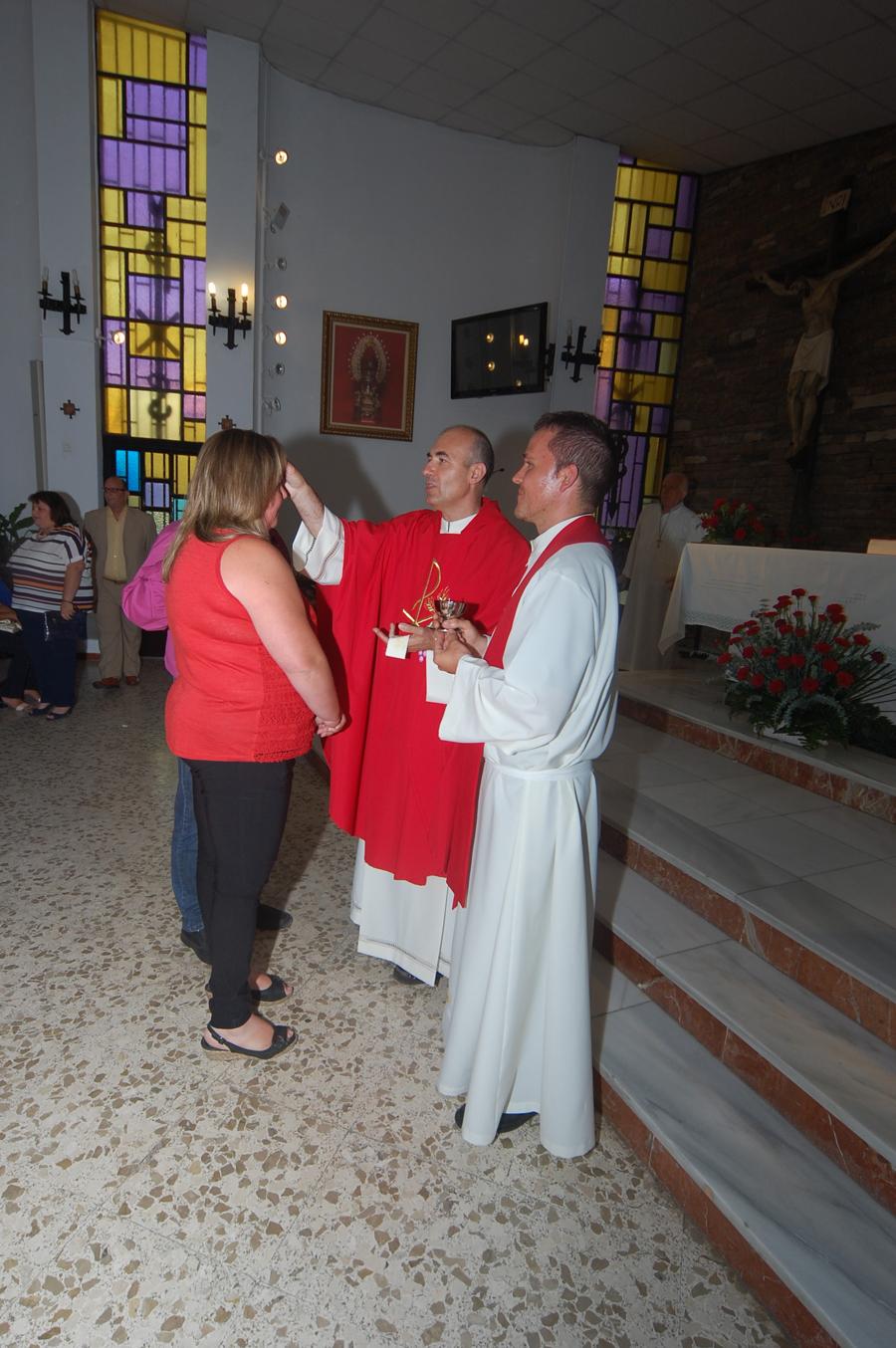 Confirmaciones en la parroquia de San Sebastián, de Coín