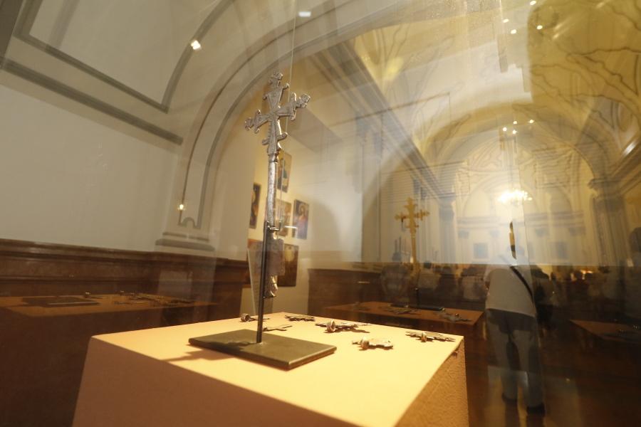 Inauguración de la exposición de iconos bizantinos "La luz del oriente". FOTO: S. FENOSA