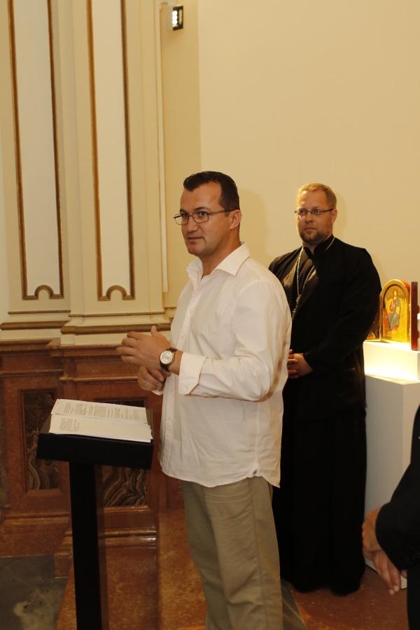 Inauguración de la exposición de iconos bizantinos "La luz del oriente". FOTO: S. FENOSA