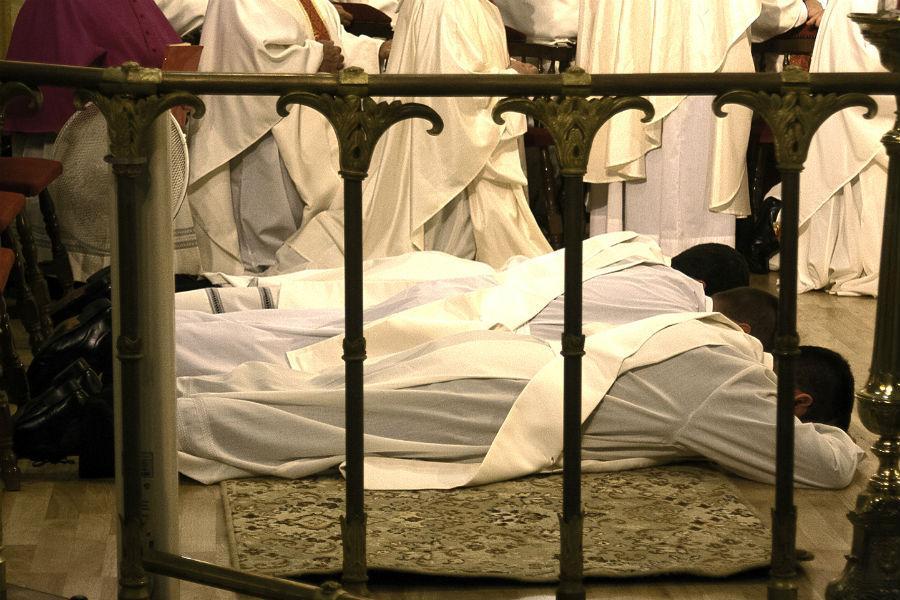 Ordenación sacerdotal de Fernando Luque, Daniel Martín y Francisco Ruiz