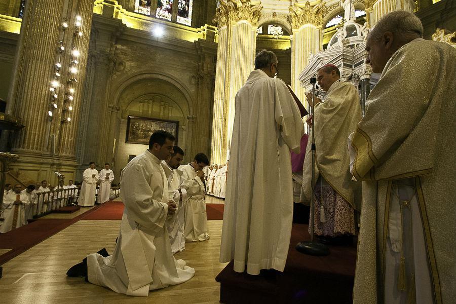 Ordenación sacerdotal de Fernando Luque, Daniel Martín y Francisco Ruiz