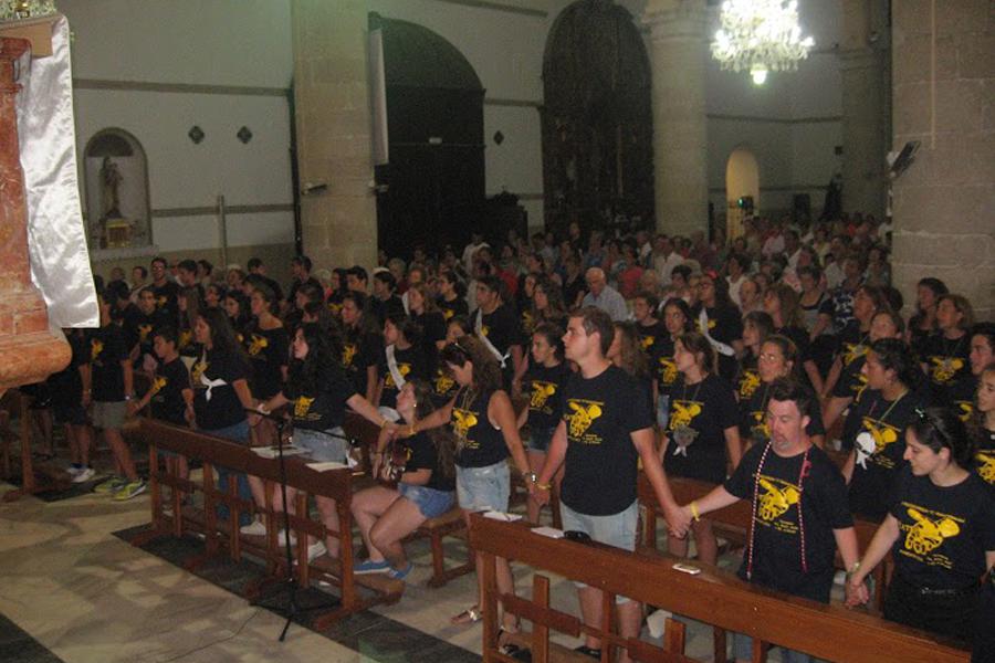 Los niños y jóvenes de las parroquias de Coín, Monda, Guaro y Alhaurín el Grande se han unido para vivir los campamentos de verano en el Santuario de Flores, de Álora