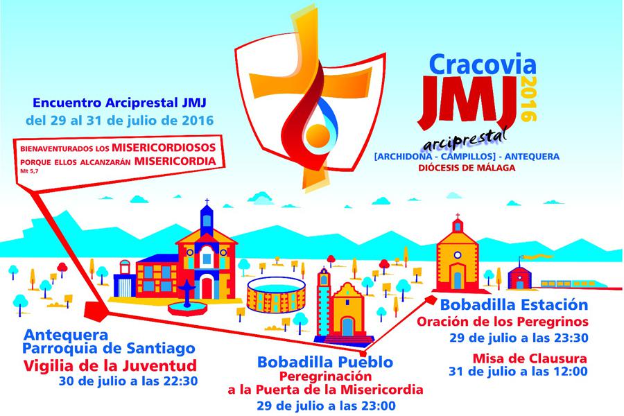 Archidona-Campillos, Antequera y Ronda vibraron con la JMJ