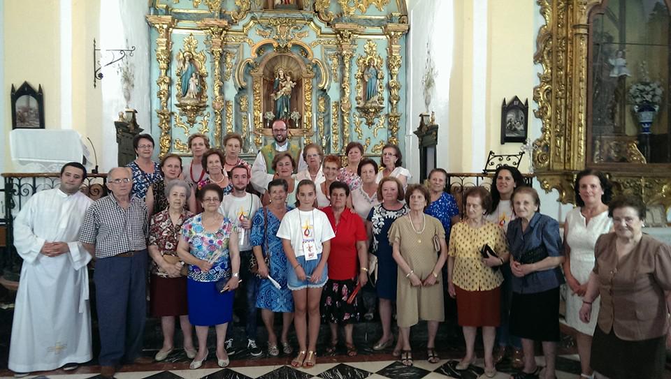 Los misioneros de Campillos, dando testimonio en Cuevas Bajas