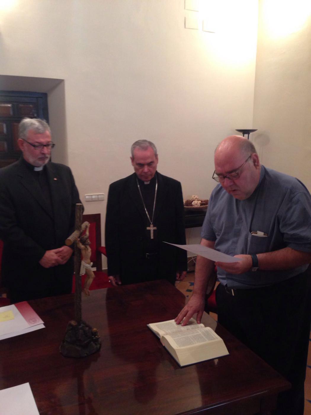 Jura del nuevo vicario judicial y del nuevo juez del Tribunal Eclesiástico de Málaga