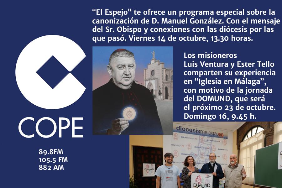 D. Manuel González y el DOMUND en COPE Málaga