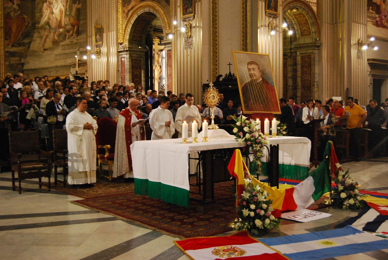 Fiesta eucarística en honor del beato Manuel González