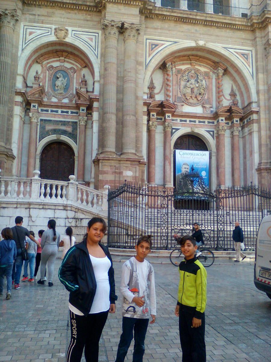 Visita de los Alumnos del Colegio María de la O, de Asperones, a la Catedral
