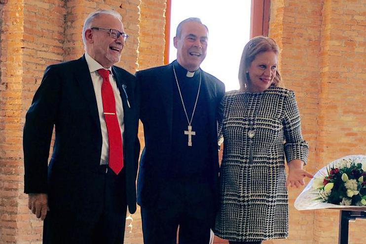 Homenaje y entrega de la Medalla Pro Ecclesia Malacitana a Luis López de Sebastián