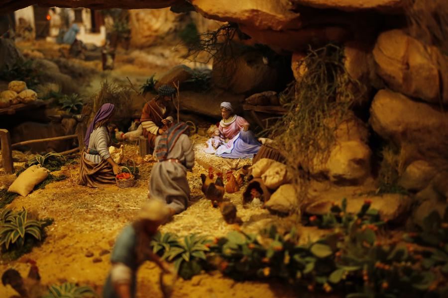 Inaugurado y bendecido en Belén de la Catedral para la Navidad 2016// S. FENOSA