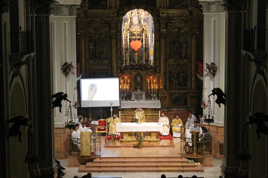 Vigilia de la Inmaculada en el Santuario de la Victoria // M. J OTERO