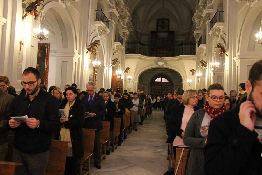 Vigilia de la Inmaculada en el Santuario de la Victoria // M. J OTERO