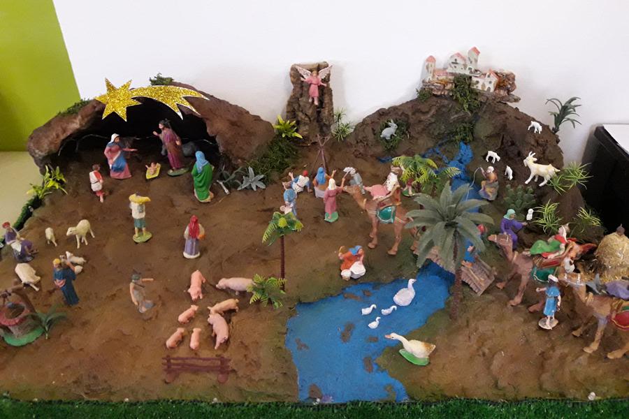 Belén de la familia Rodríguez Rodríguez, de Manilva