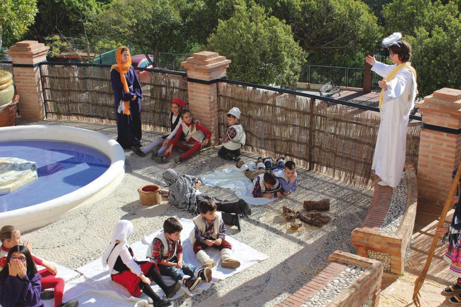 Anunciación a los pastores. I Belén Viviente Diocesano