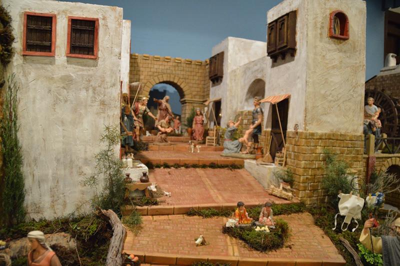 Belén de la parroquia de Santiago Apostól de Monda