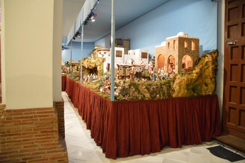 Belén de la parroquia de Santiago Apostól de Monda