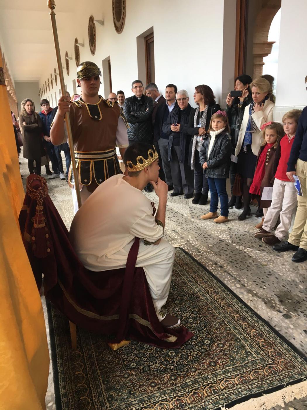 II Edición del Belén Viviente Diocesano. FOTO: A. GONZÁLEZ