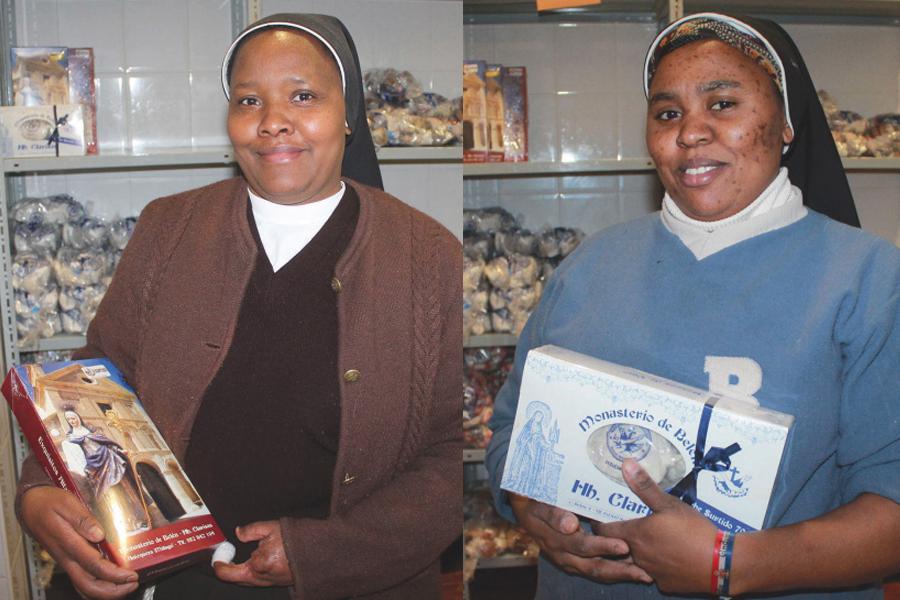 «Mientras hacemos los mantecados, rezamos al Señor»