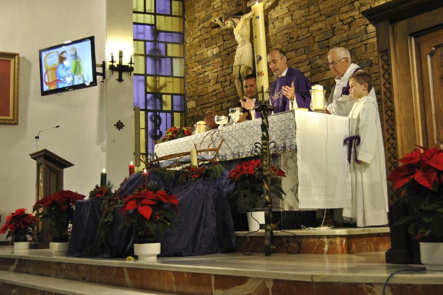 Confirmaciones en la parroquia de San Sebastián, en Coín