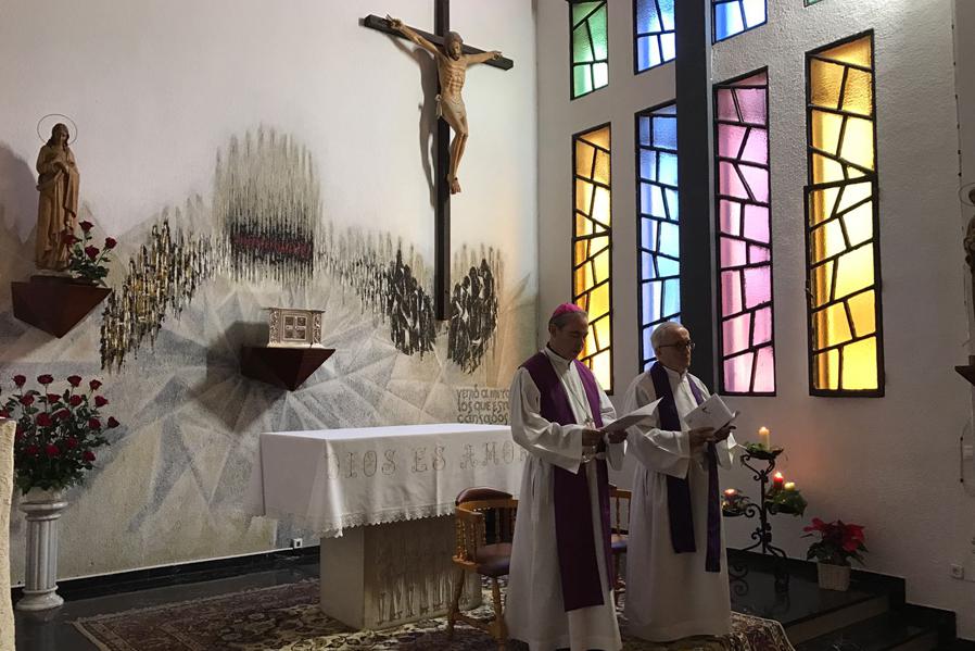 La Casa del Sagrado Corazón (Cottolengo) celebró el Adviento con el Sr. Obispo