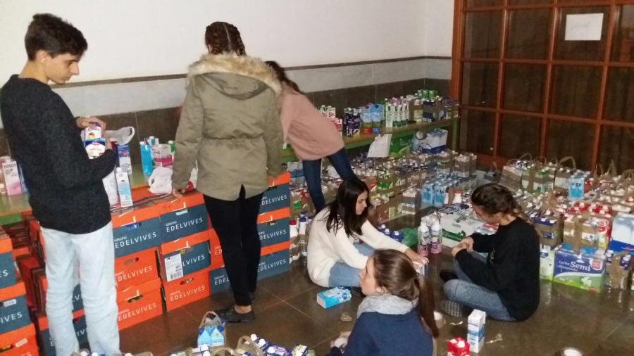 Campaña de Navidad del colegio de los Maristas