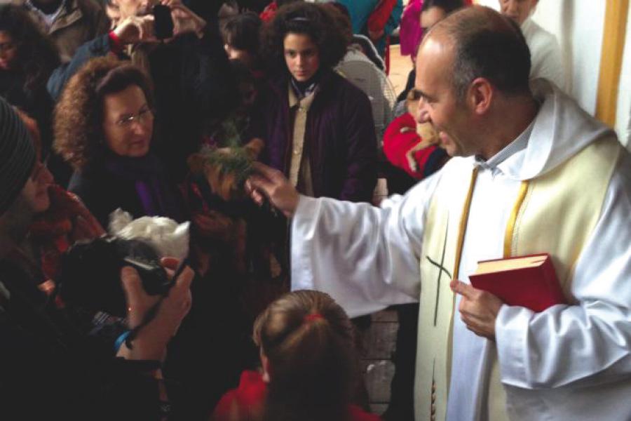 ¿Sabías que hay un rito para bendecir a los animales?