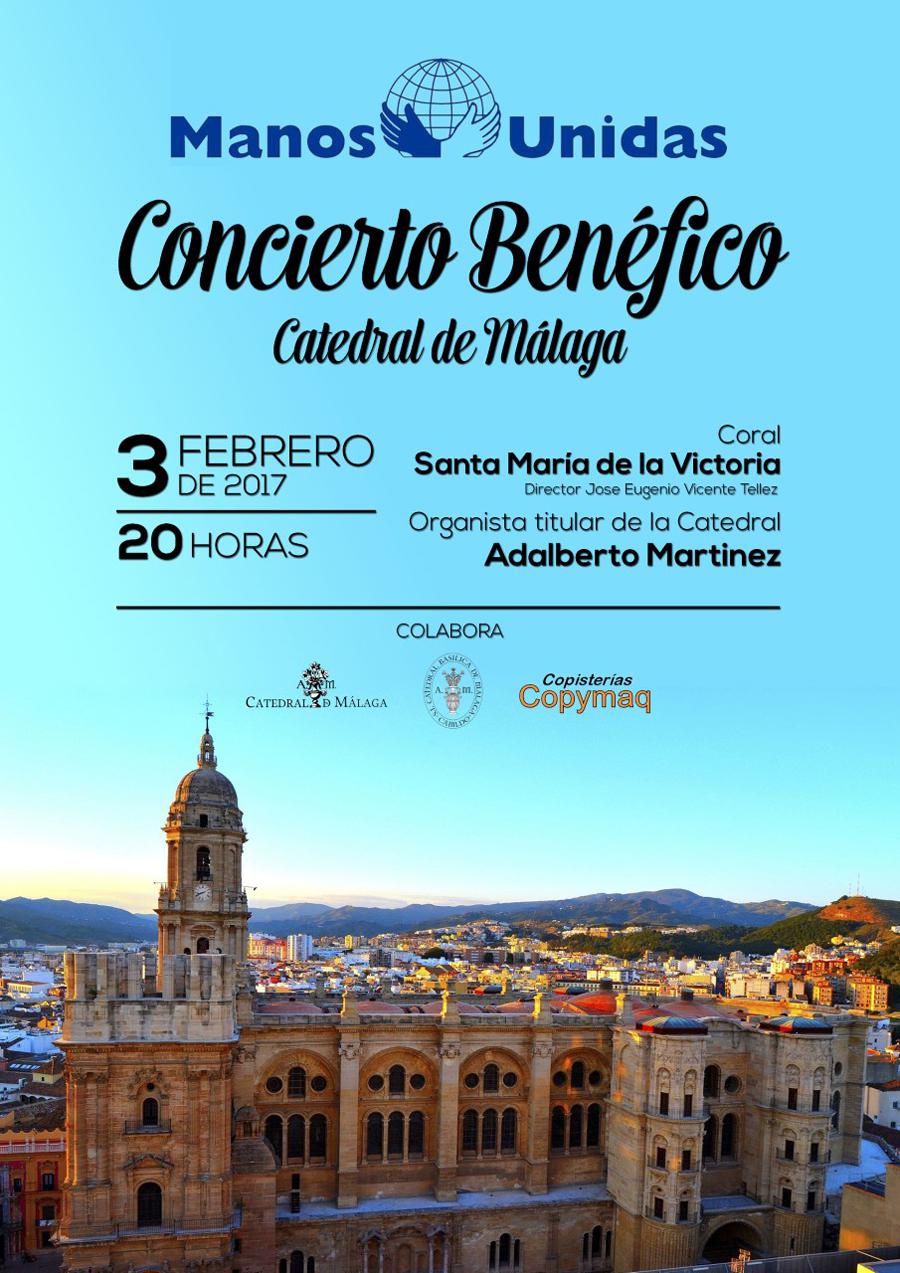Concierto en la Catedral a favor de Manos Unidas