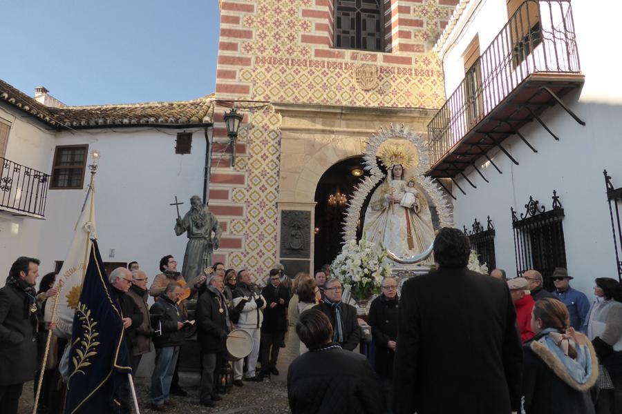 Ronda celebra la fiesta de Ntra. Sra. de la Paz