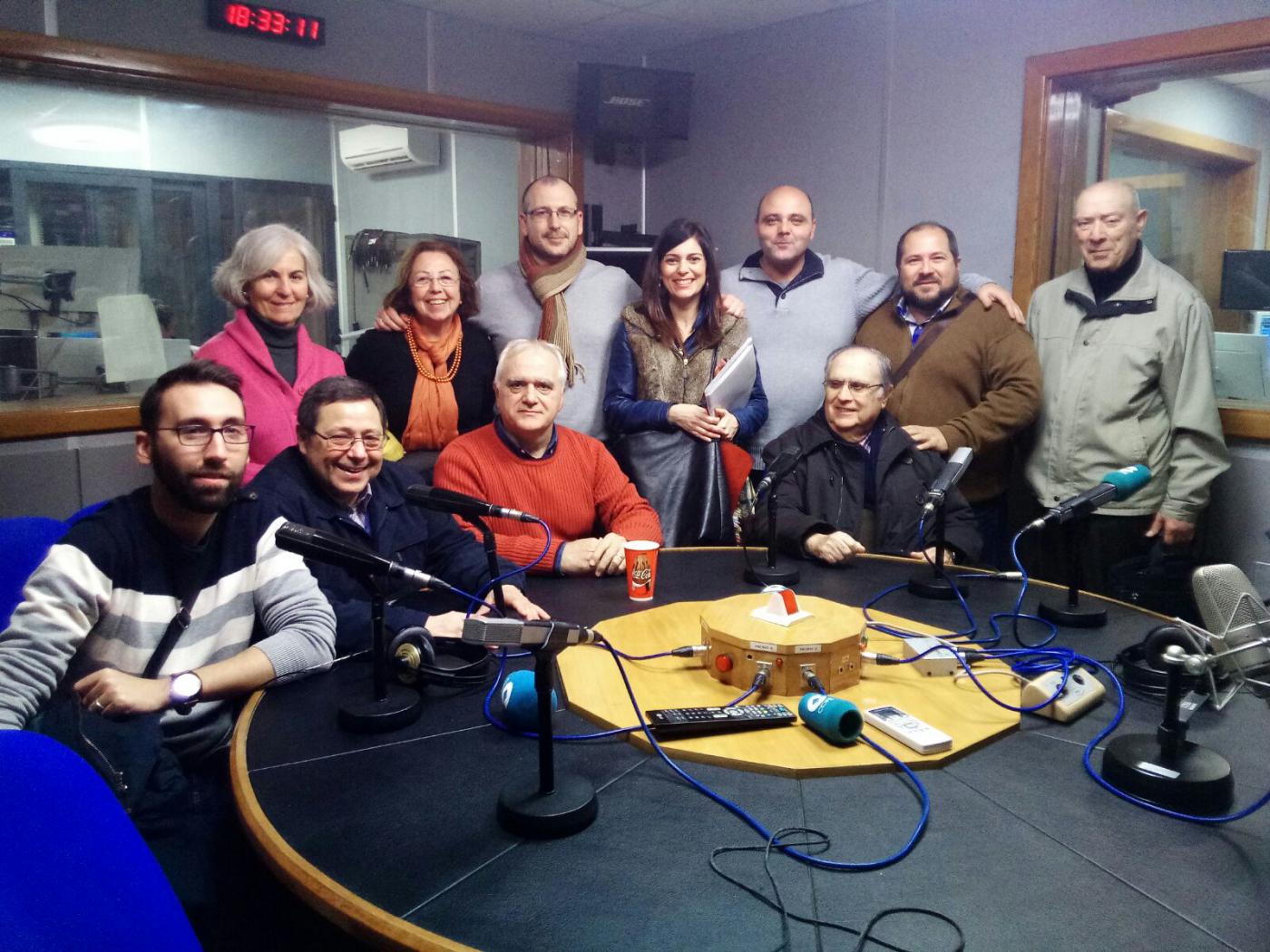 Visita a COPE Málaga de los alumnos del ISCR San Pablo