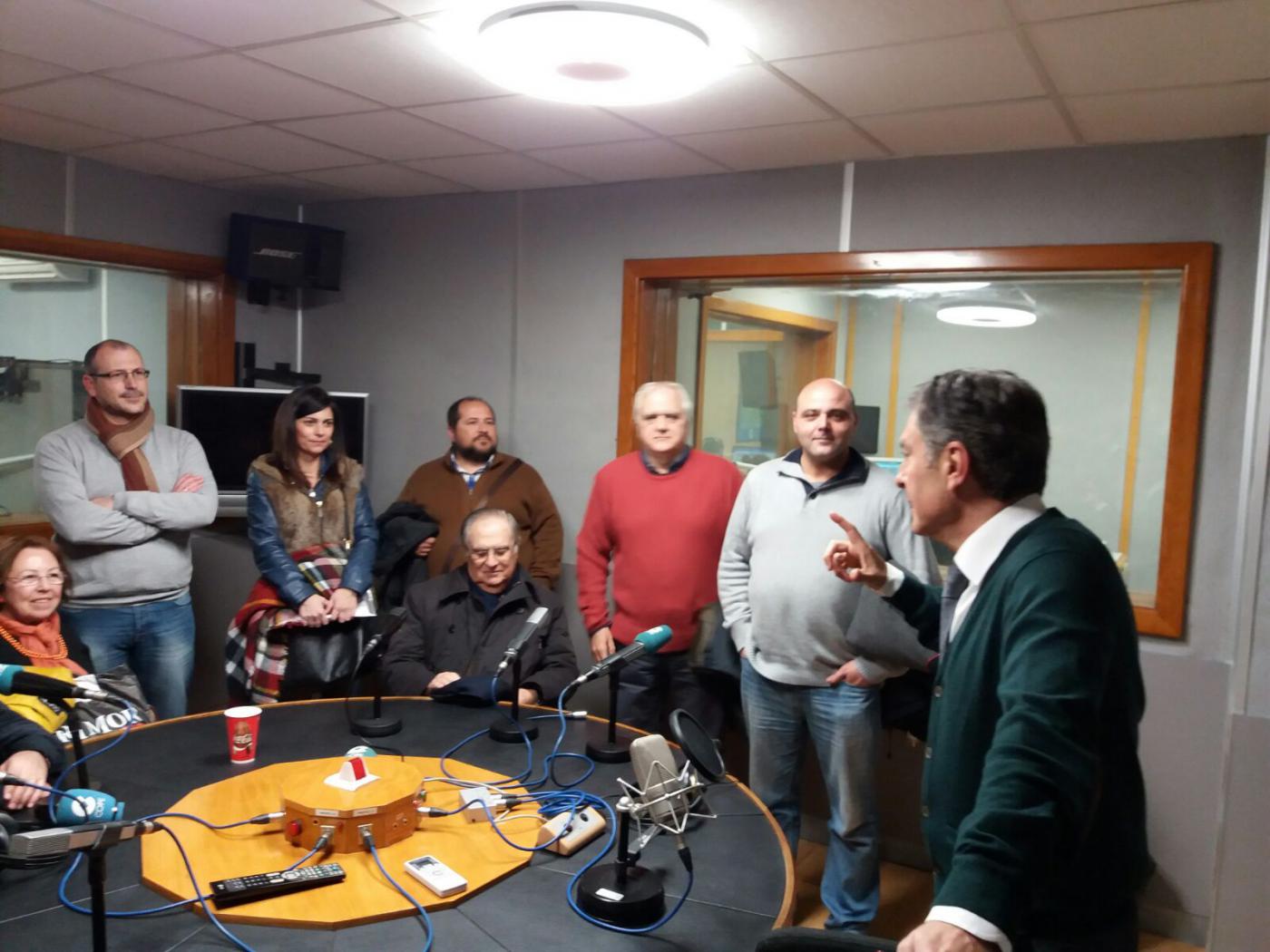 Visita a COPE Málaga de los alumnos del ISCR San Pablo