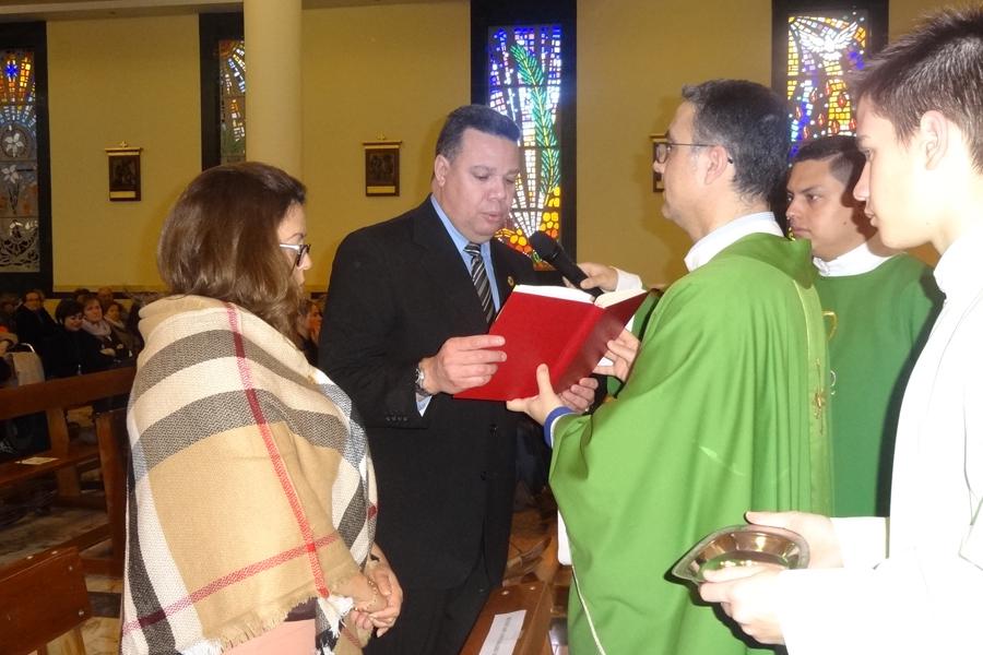 Bodas de plata matrimoniales en la Amargura