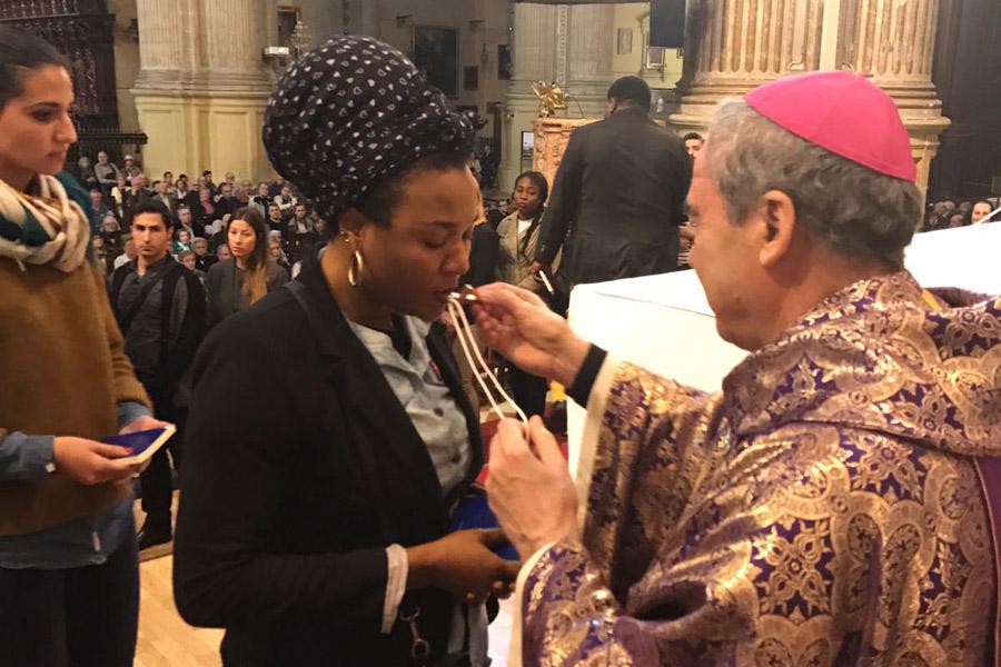 Rito de elección de 19 adultos en la Catedral