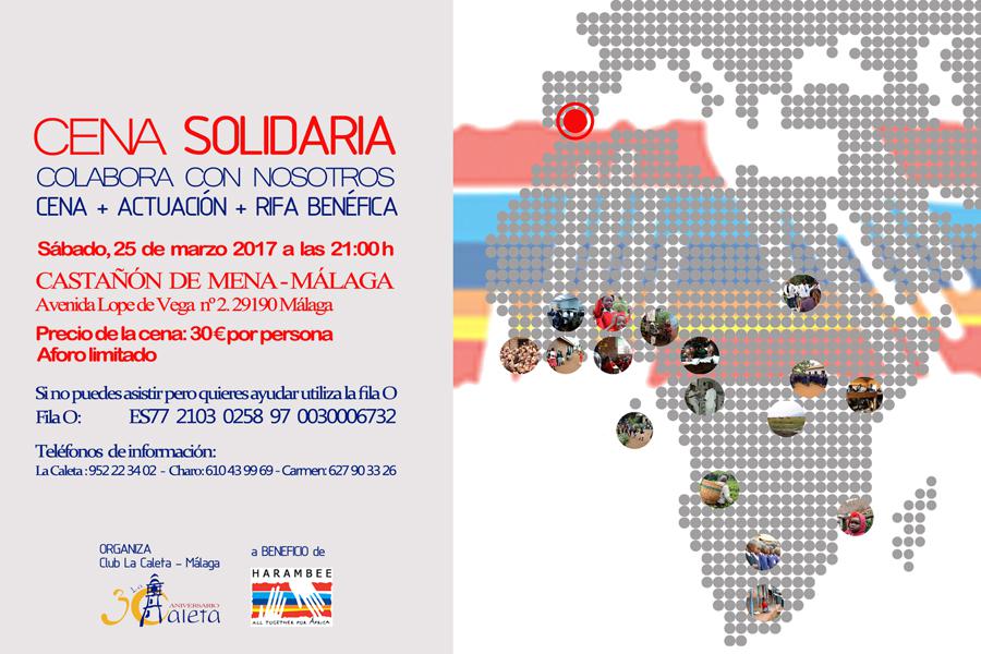 Cena Solidaria organizada por el Club La Caleta