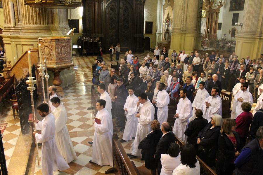 Eucaristía en el Día del Seminario 2017, en la Catedral de Málaga