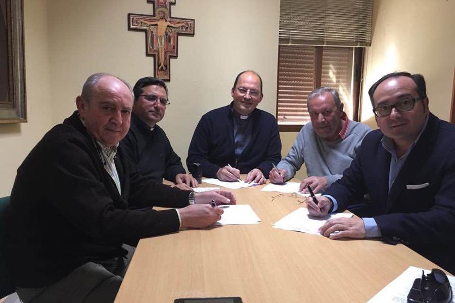 Convenio para la restauración de la iglesia de Campillos