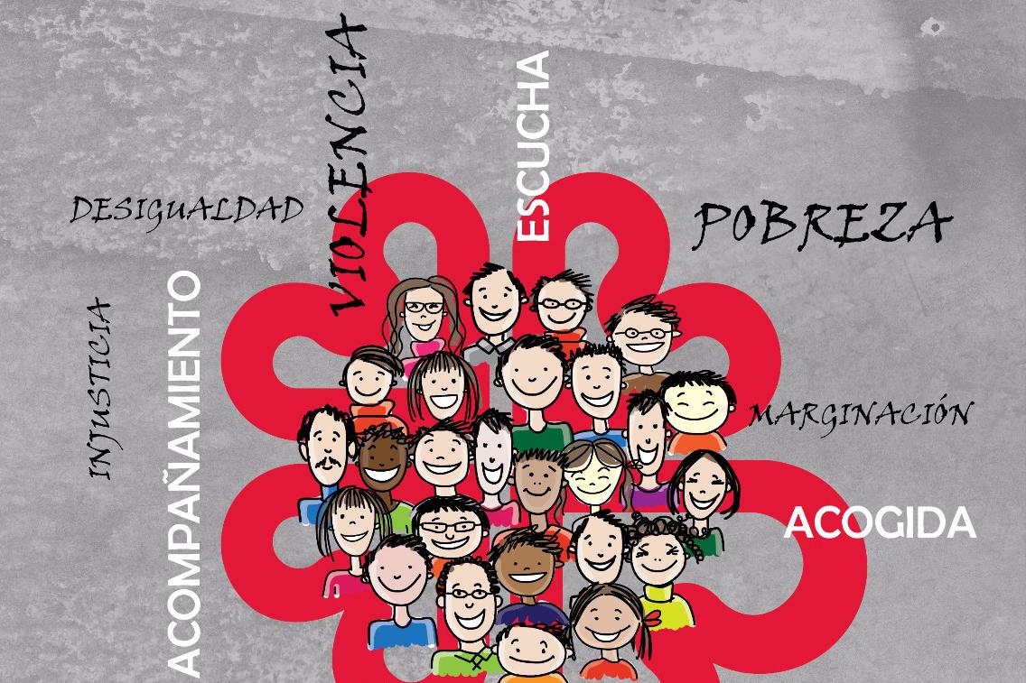 Detalle del cartel del X Encuentro Diocesano de Cáritas