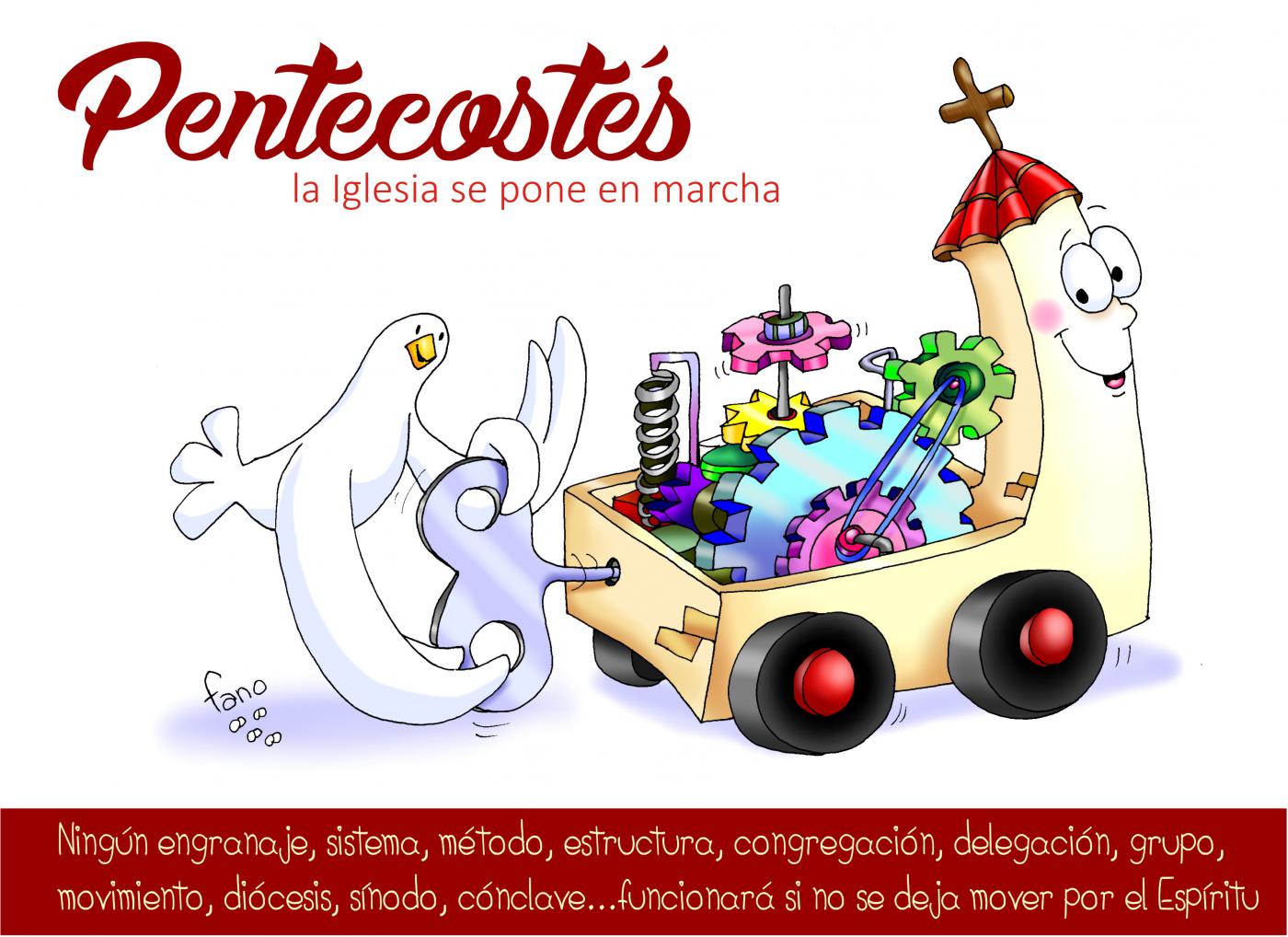 Comentario al evangelio de la Solemnidad de Pentecostés