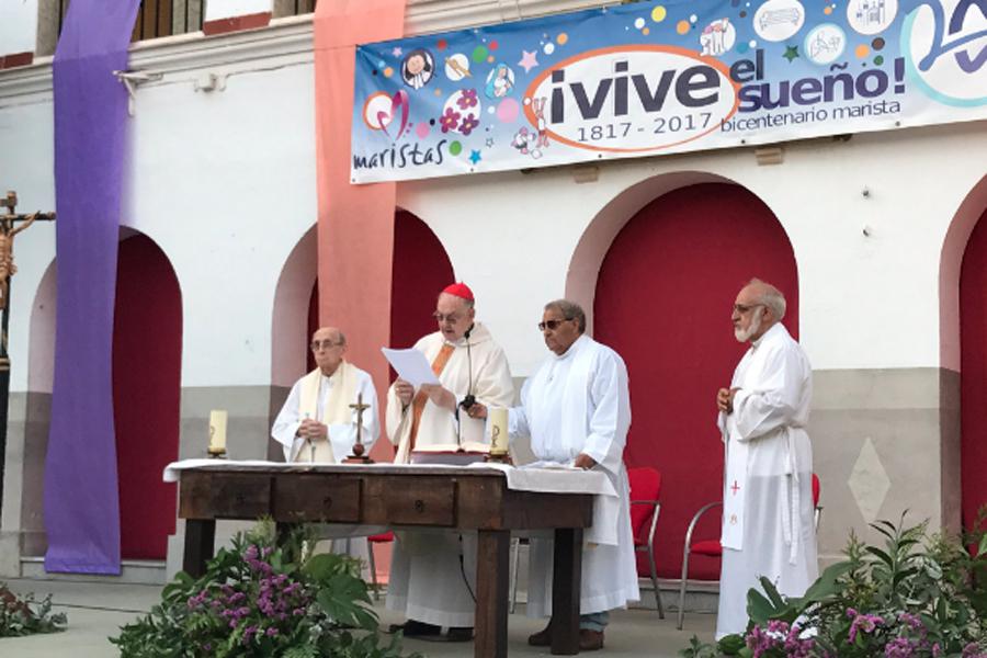 El cardenal Fernando Sebastián presidió la Eucaristía con motivo de la fiesta de san Marcelino Champagnat