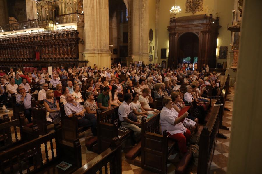 Novena a la patrona de Málaga 2017. FOTO: S. FENOSA