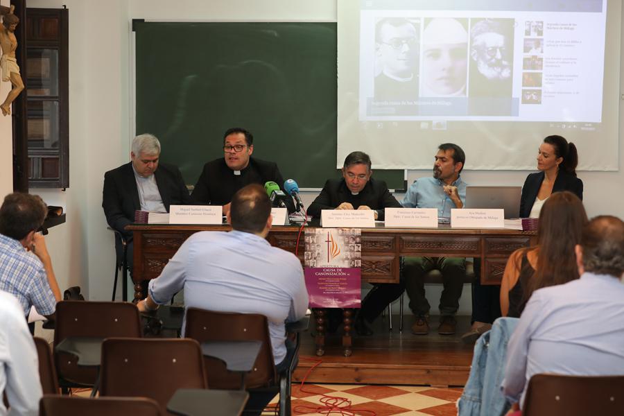 Rueda de prensa de presentación de la Causa de Canonización de 214 mártires de Málaga // S. FENOSA