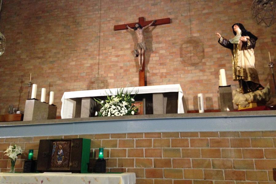 Triduo a santa Teresa de Jesús en Stella Maris